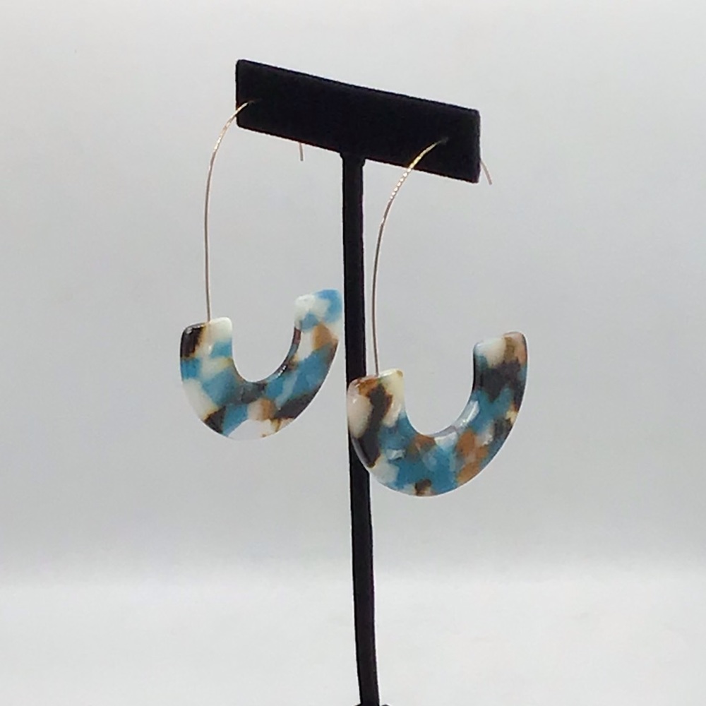 Marble Acrylic Earrings **FREE WITH PURCHASE**